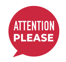 Attention Please Triangle Sign vector