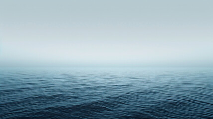 A minimalist wallpaper with a gradient of calming ocean tones - obrazy, fototapety, plakaty
