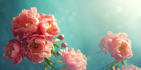 pink flower, generative ai
