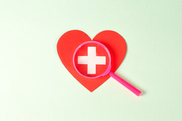 Obraz premium Plus symbol and healthcare medical icon, health and access healthcare.