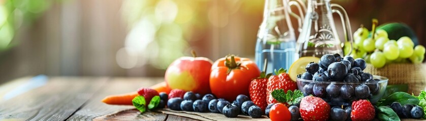 Nutrition and Wellness Discuss the role of nutrition and overall wellness in managing the recurrent disease, including maintaining a balanced diet, staying physically active - obrazy, fototapety, plakaty