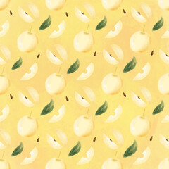 seamless pattern with pears