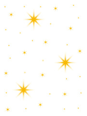 Illustration of scattered stars