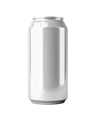aluminum can mockup, white background, no text or logo on the can