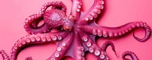 big pink octopus