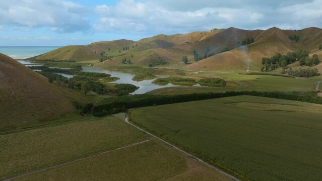Orongo Station Conservation Master Plan in Poverty bay, Gisborne, Bay of Plenty, New Zealand.