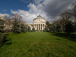 Romanian Atheneum (Ateneul Roman) in Bucharest, Romania