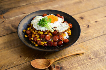 ソーセージ丼