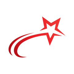successful victory star logo design