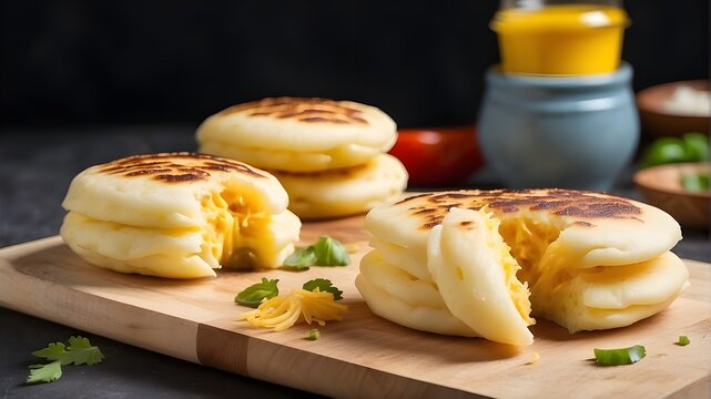 A Taste of Arepas from Venezuela, Mexican arepas with cheese