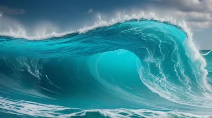 Fotobehang ocean wave and waves © Royal