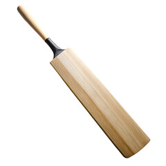 Wooden cricket bat, Isolated on transparent background
