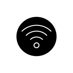 Signal icon vector. wifi illustration sign. antenna and satellite signal symbols. Wireless logo.