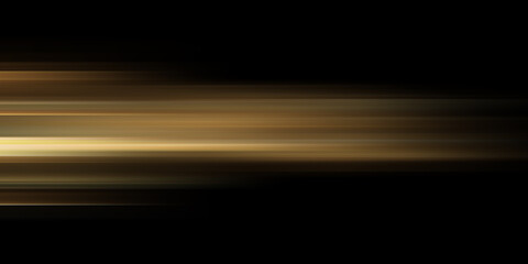 Abstract luxury black background with geometric glowing golden effect lines.