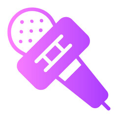 microphone gradient icon