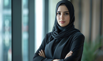 arabic woman at work 