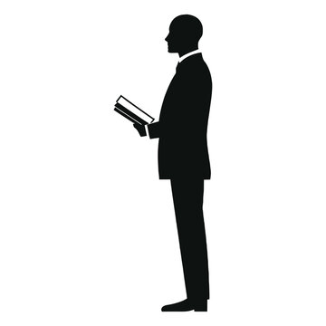 recommend clip art: Actuary Silhouette