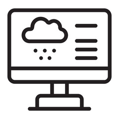 weather news line icon