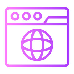 website gradient icon