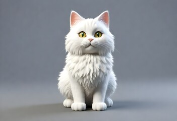 Obraz premium A beautiful and cute kitten 