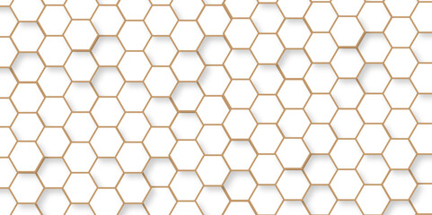 Abstract background with hexagons white creative grid vector element polygonal pattern background vector. seamless bright white abstract honeycomb background.