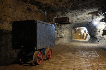 Besucherbergwerk Kamsdorf mit Grubenbahn