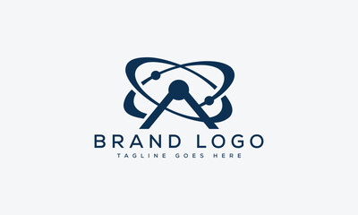 letter A logo design vector template design for brand