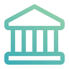 bank icon for illustration