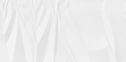 White crumpled paper crinkle wrinkled background texture pattern overlay backdrop design. wrinkled high resolution arts craft and Seamless white crumpled paper.	
