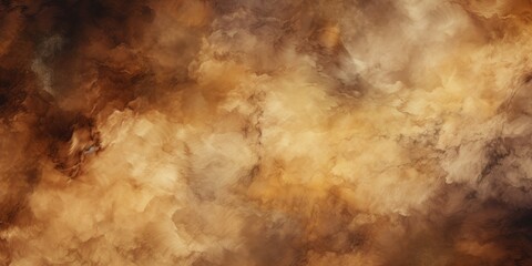 Brown dark watercolor abstract background  - obrazy, fototapety, plakaty
