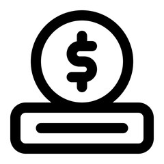 money icon for illustration