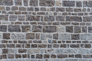 Texture of an old wall made from stone