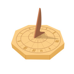 Sundial. Measure time by the sun - 773859148