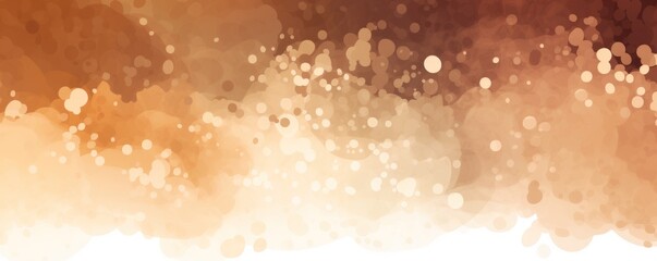 Brown watercolor abstract background