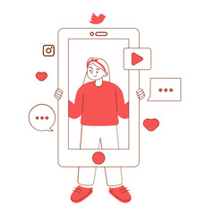 Shopping  Social Media