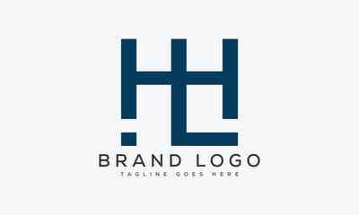 Obraz premium letter LH logo design vector template design for brand