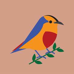 bird on a branch of a tree