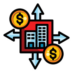 Facility Expansion Icon