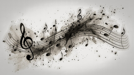 Music notes wallpaper