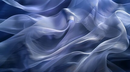 Digital technology silver and blue wave curve abstract poster web page PPT background