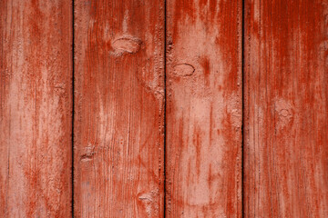 The texture of the old brown fence. Texture of painted wood