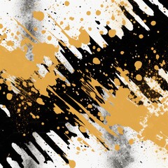 Gold gritty grunge vector brush stroke color halftone pattern