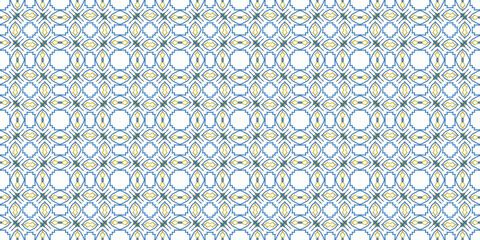 Seamless pattern on a white background. Contemporary modern Ukrainian embroidery