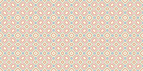 Seamless pattern on a white background. Contemporary modern Ukrainian embroidery