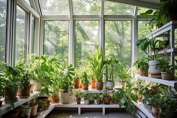 Indoor Plants Galore: Airy Sunroom Inspirations Filled with Greenery