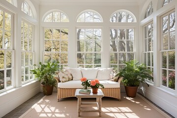 Large Windows Sunroom: Airy and Bright Natural Light Design Inspirations