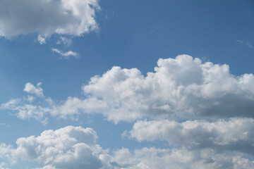 a photo of a cloudy sky. Sky background. natural clouds.