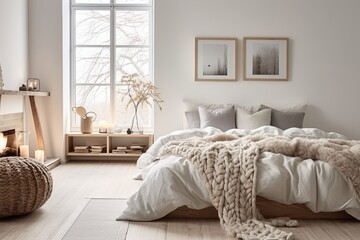 Serene Scandinavian Bedroom Decor Ideas for Minimalist Coziness