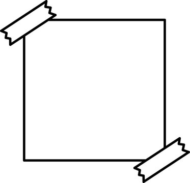 recommend clip art: sticky note outline