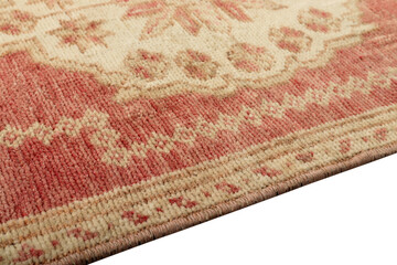 Textures and patterns in color from woven carpets